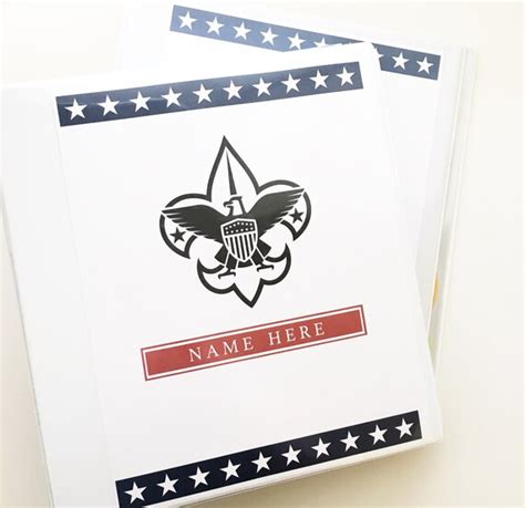 Boy Scout Binder Cover Printable